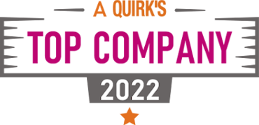 Quirk's Top Company Badge 2022